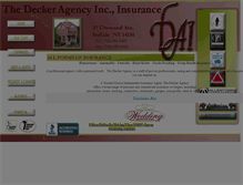 Tablet Screenshot of deckeragency.com